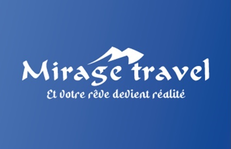 MIRAGE TRAVEL logo